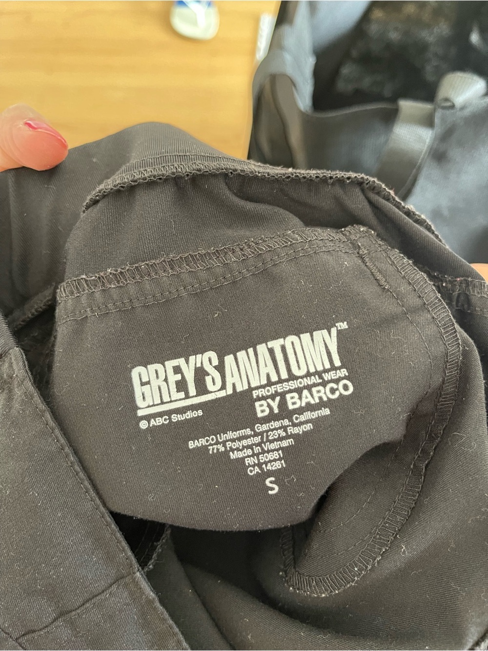 Barco greys anatomy pants